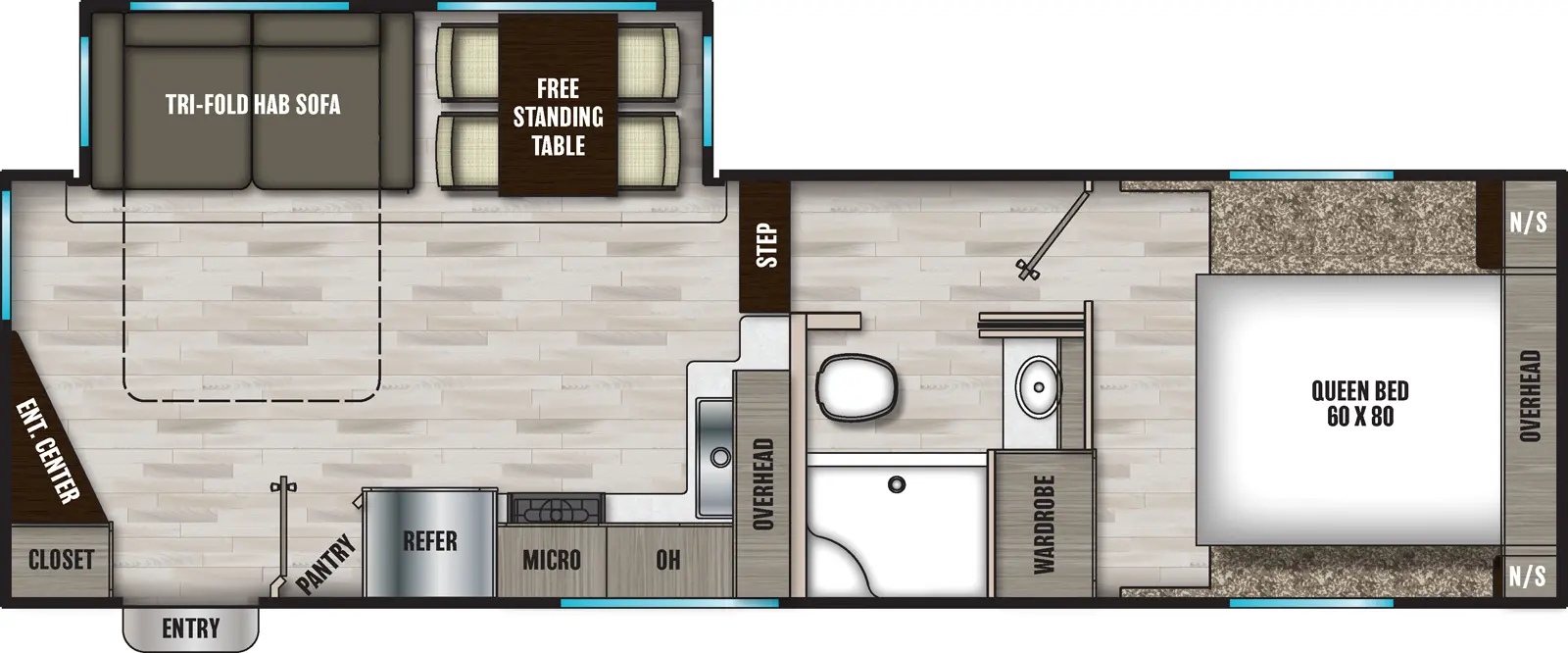 Phoenix 25RE Floorplan